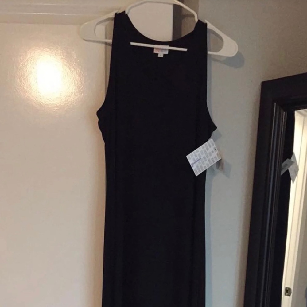 LulaRoe Black Dani Dress L
